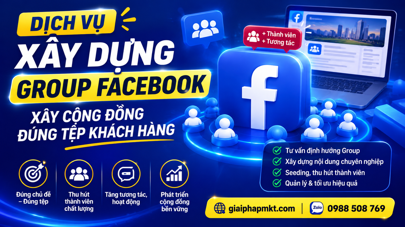 Dịch Vụ Xây Dựng Group Facebook – Xây Cộng Đồng Facebook Đúng Tệp Khách Hàng